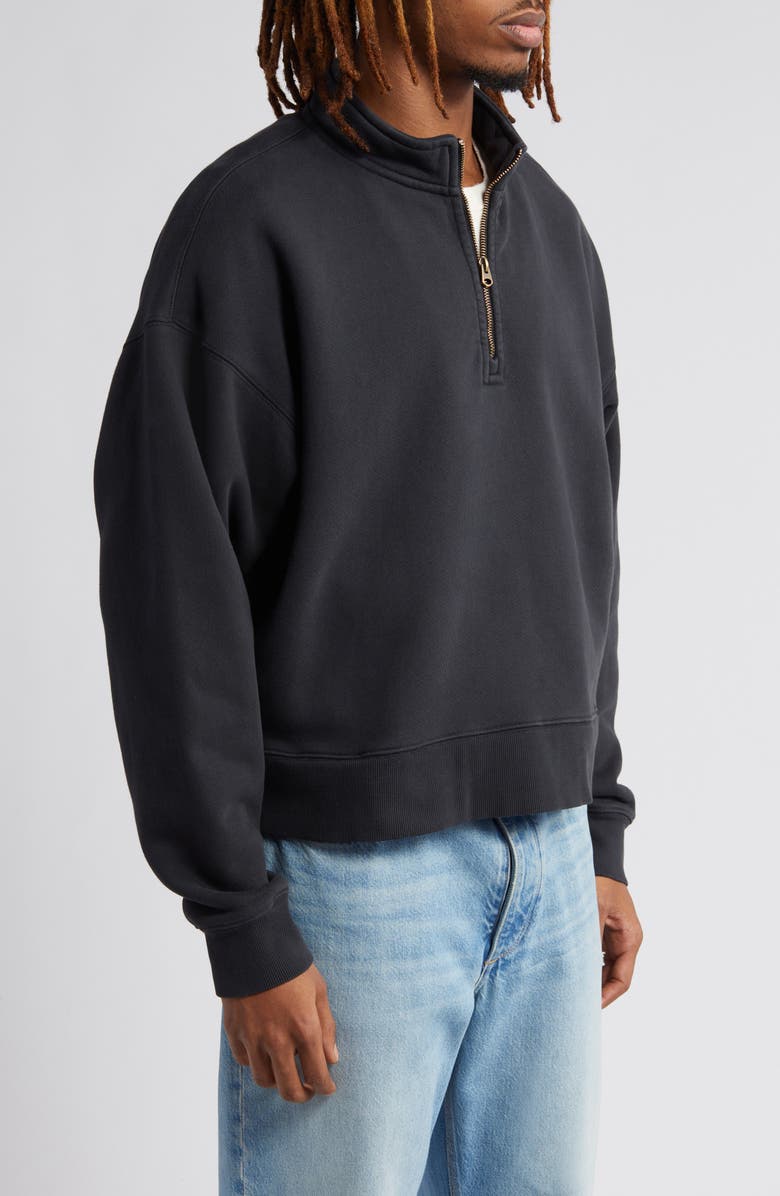 Elwood Oversize Quarter Zip Sweatshirt, Alternate, color, 