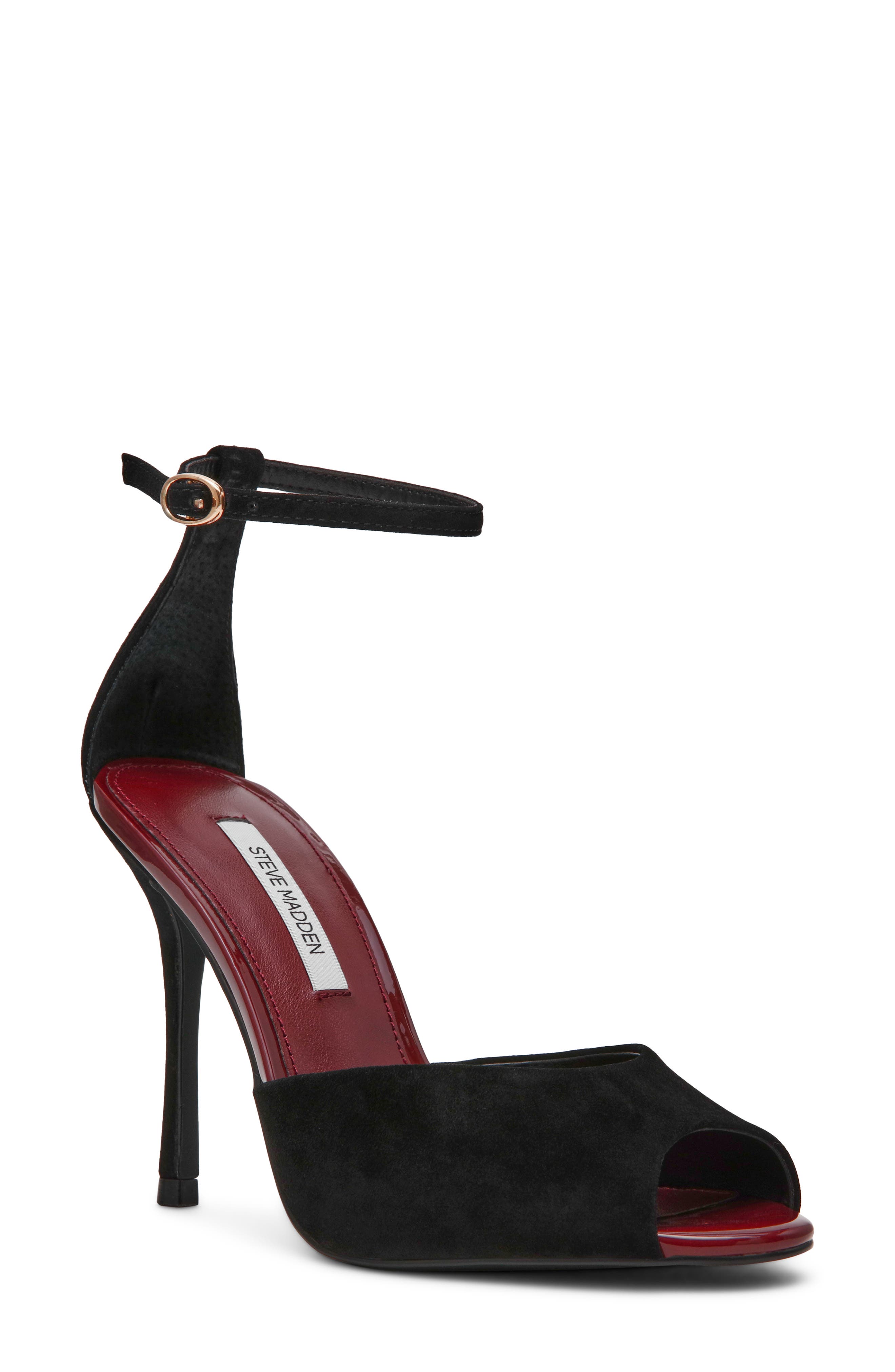 Phillipa Ankle Strap Sandal, Main, color, BLACK MULTI