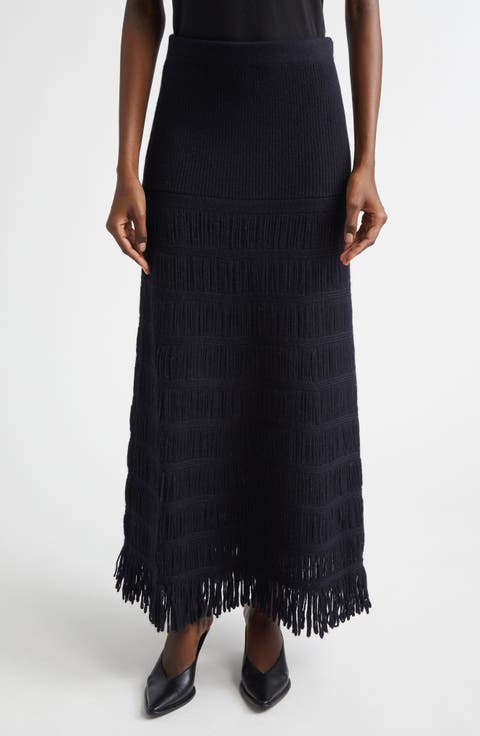 Alba Wool Blend Sweater Skirt