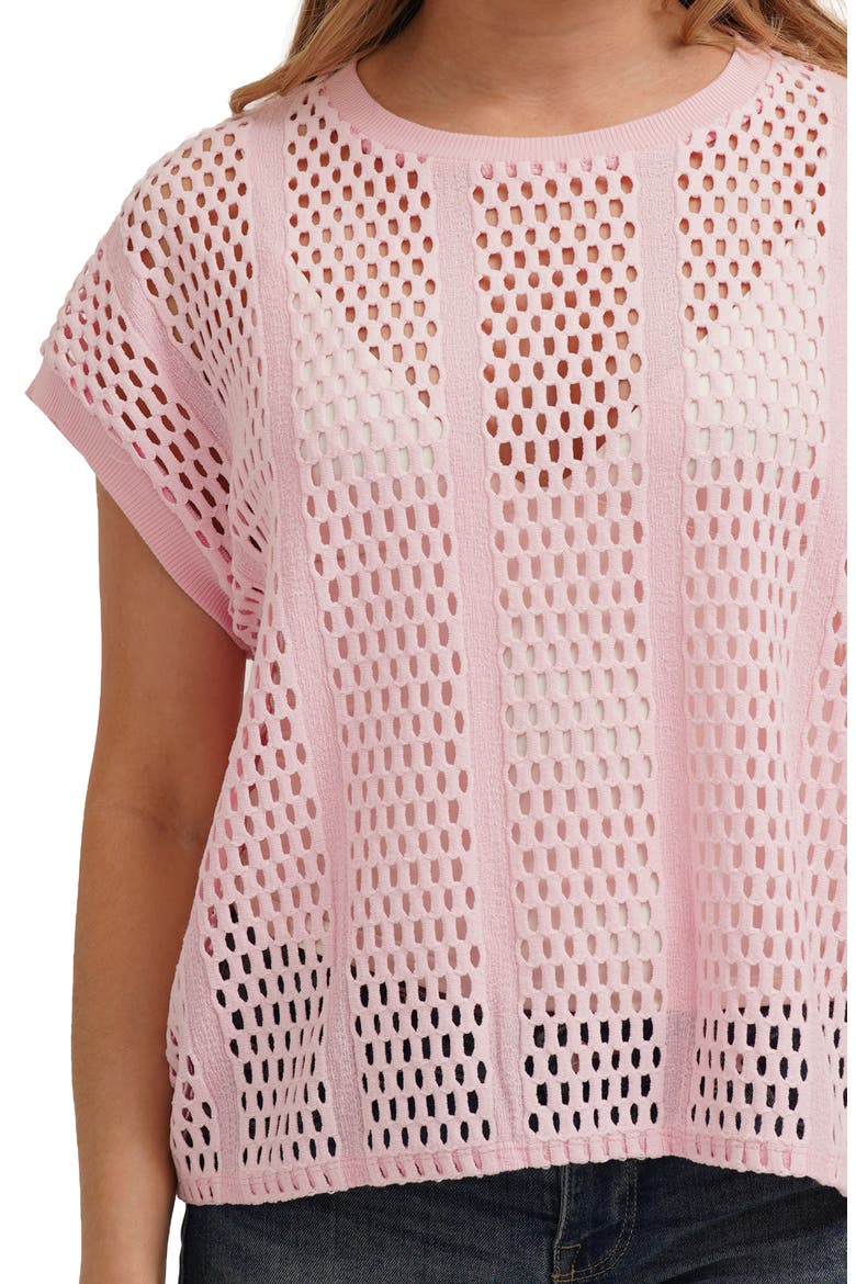 Crewneck Dolman Top, Alternate, color, LIGHT PINK