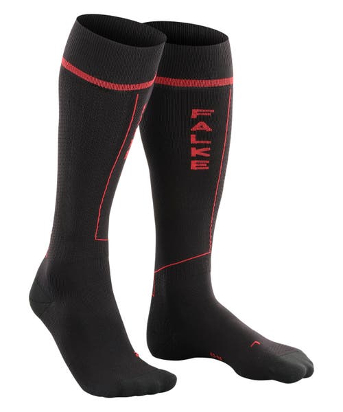 Falke Impulse Knee High Running Socks In Black