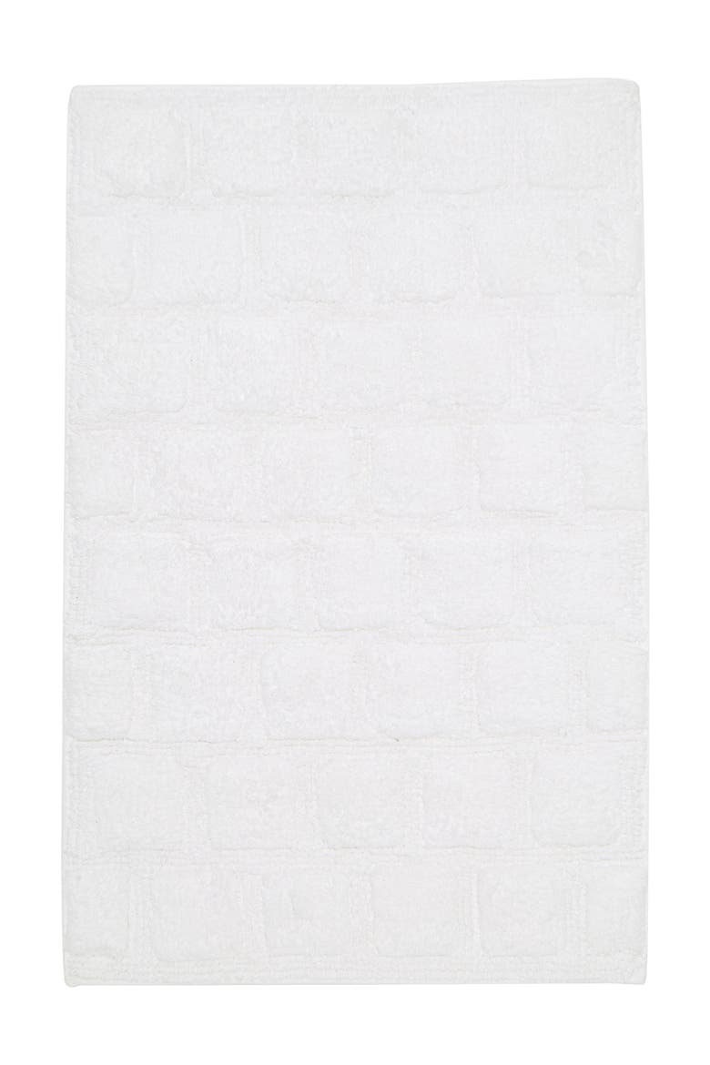 Pop Square Bath Rug, Main, color, WHITE