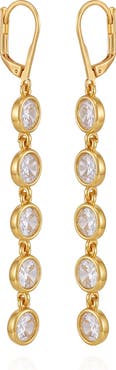 Vince Camuto Cubic Zirconia Drop Earrings