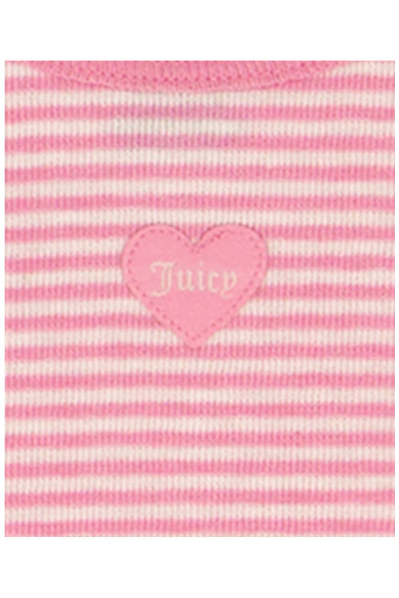 3-Pack Juicy Logo Bodysuits Set, Alternate, color, PINK