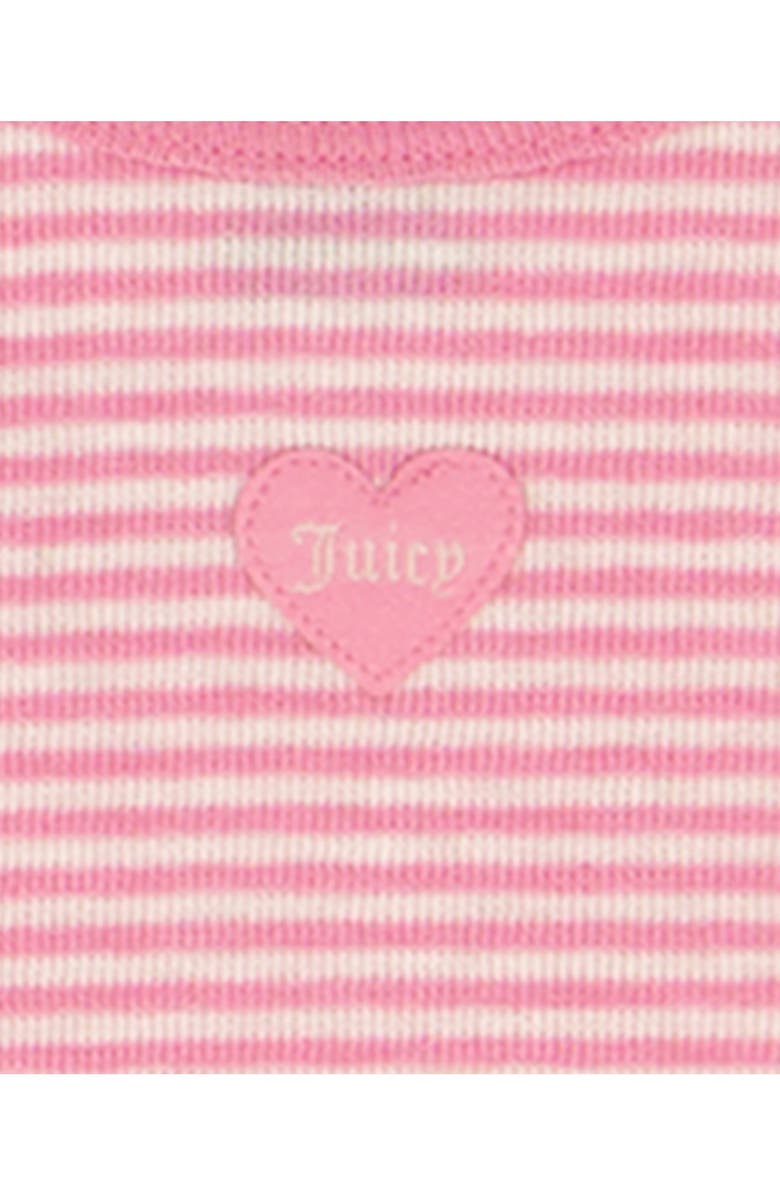 Juicy Couture 3-Pack of Bodysuits, Alternate, color, Pink