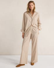 Haven Well Within Organic Cotton Poplin Pants in Baton Stripe