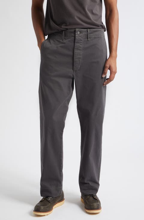 Cotton Herringbone Twill Field Pants