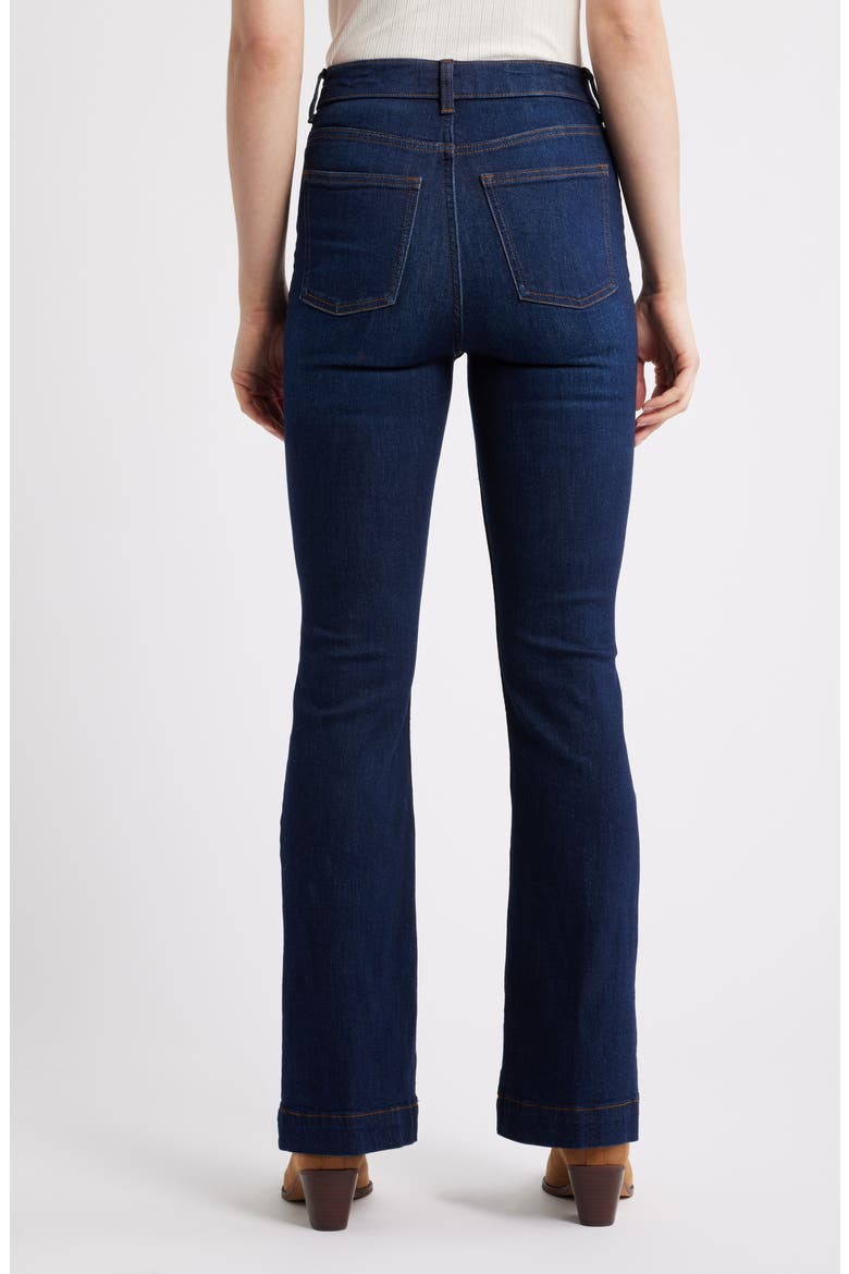 SPANXsculpt™ ReDefine High Waist Flare Leg Jeans, Alternate, color, DARK INDIGO
