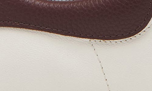 Alexander Mcqueen Oversized Low-top Sneakers In Off White/bordeaux
