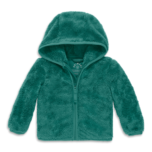 Primary Kids'  Baby Teddy Fleece Jacket In Green