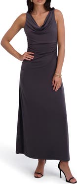 Kensie Cowl Neck Midi Sundress
