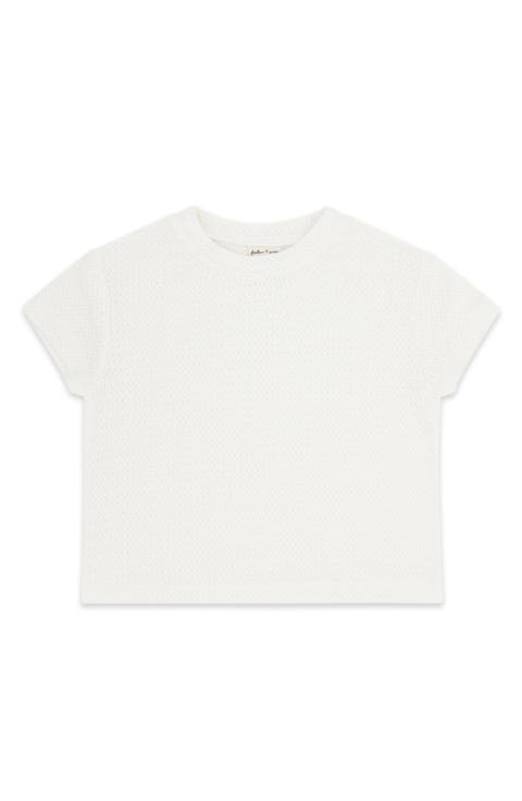 Kids' 4 Days Open Stitch Cotton Cover-Up Top (Little Kid & Big Kid)