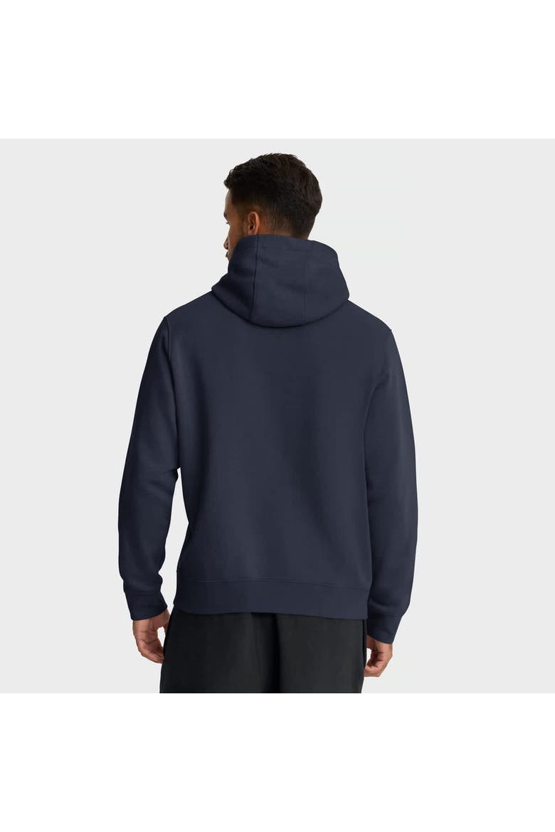 Men's Nike Navy Houston Texans Busted Play Club Fleece Pullover Hoodie, Alternate, color, Navy
