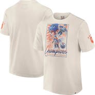 FANATICS Men's Fanatics White Edmonton Oilers Decades Collection Timeless T-Shirt