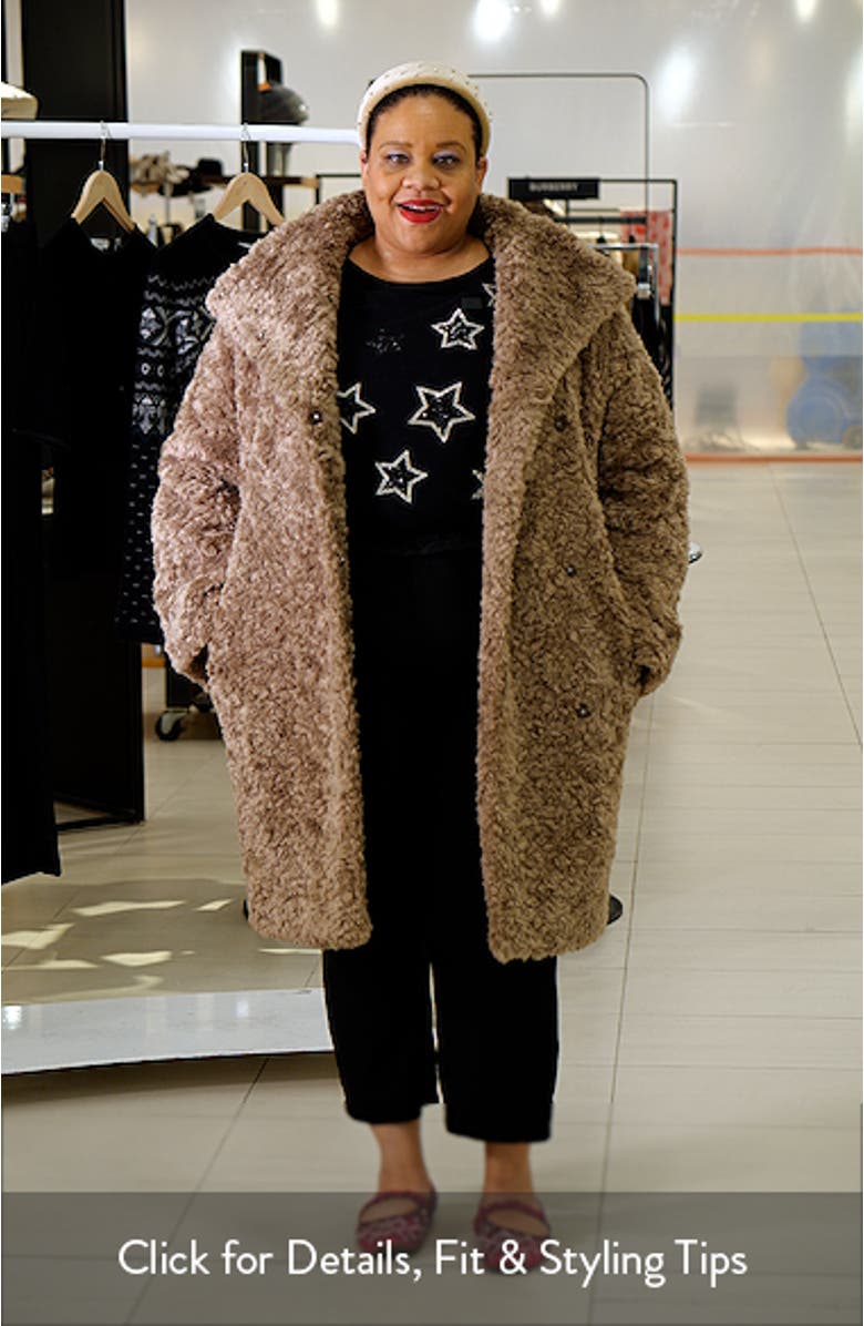 High Pile Fleece Coat, sales video thumbnail