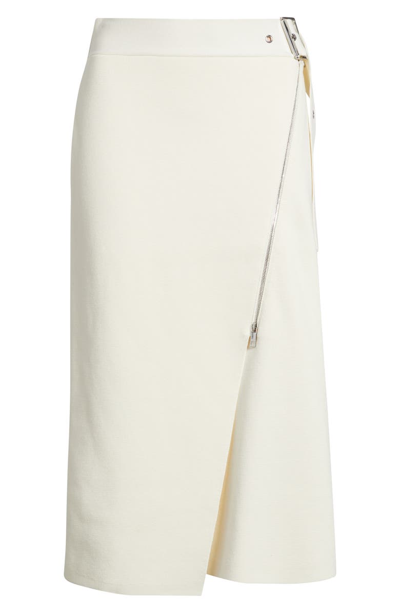 BOSS Feliora Wrap Skirt, Alternate, color, Soft Cream
