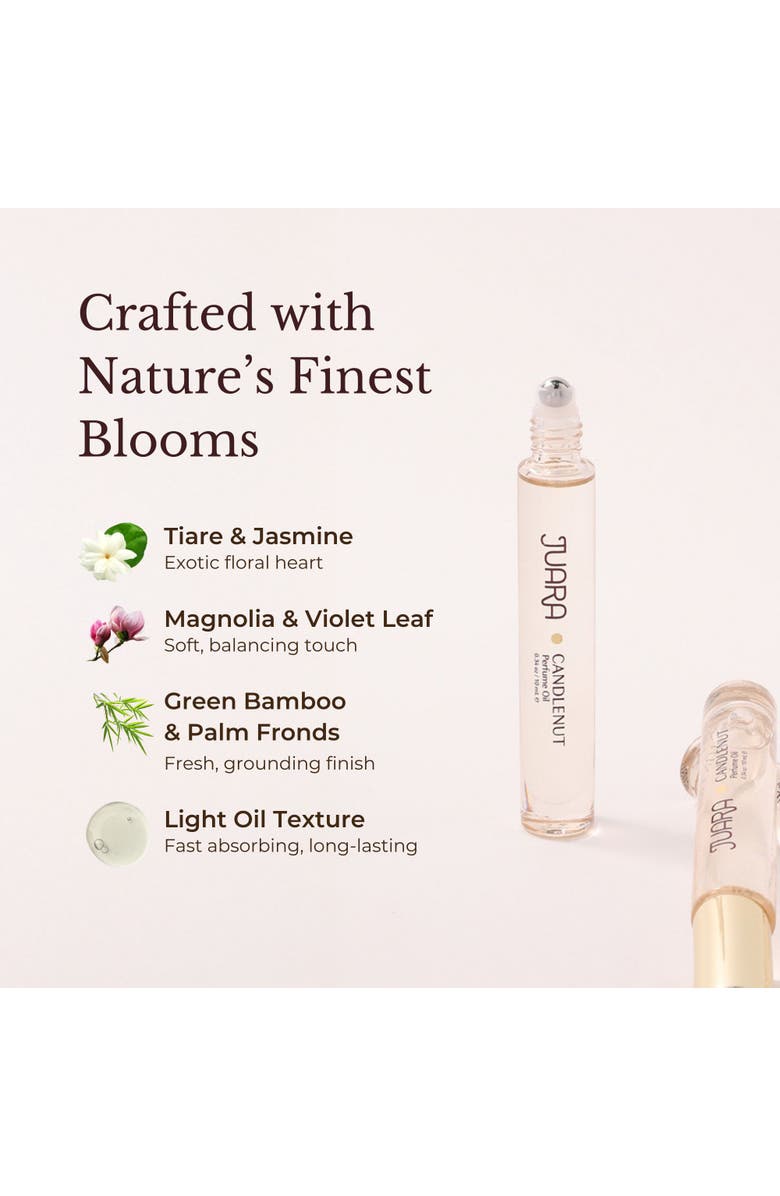 Juara Candlenut Perfume Oil Roll On, Alternate, color, NO COLOR