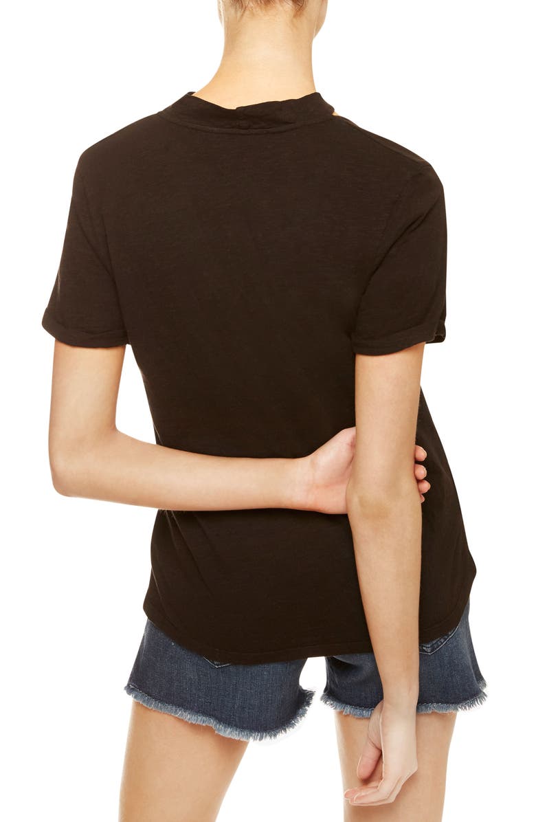 Sanctuary Choker Tee, Alternate, color, 