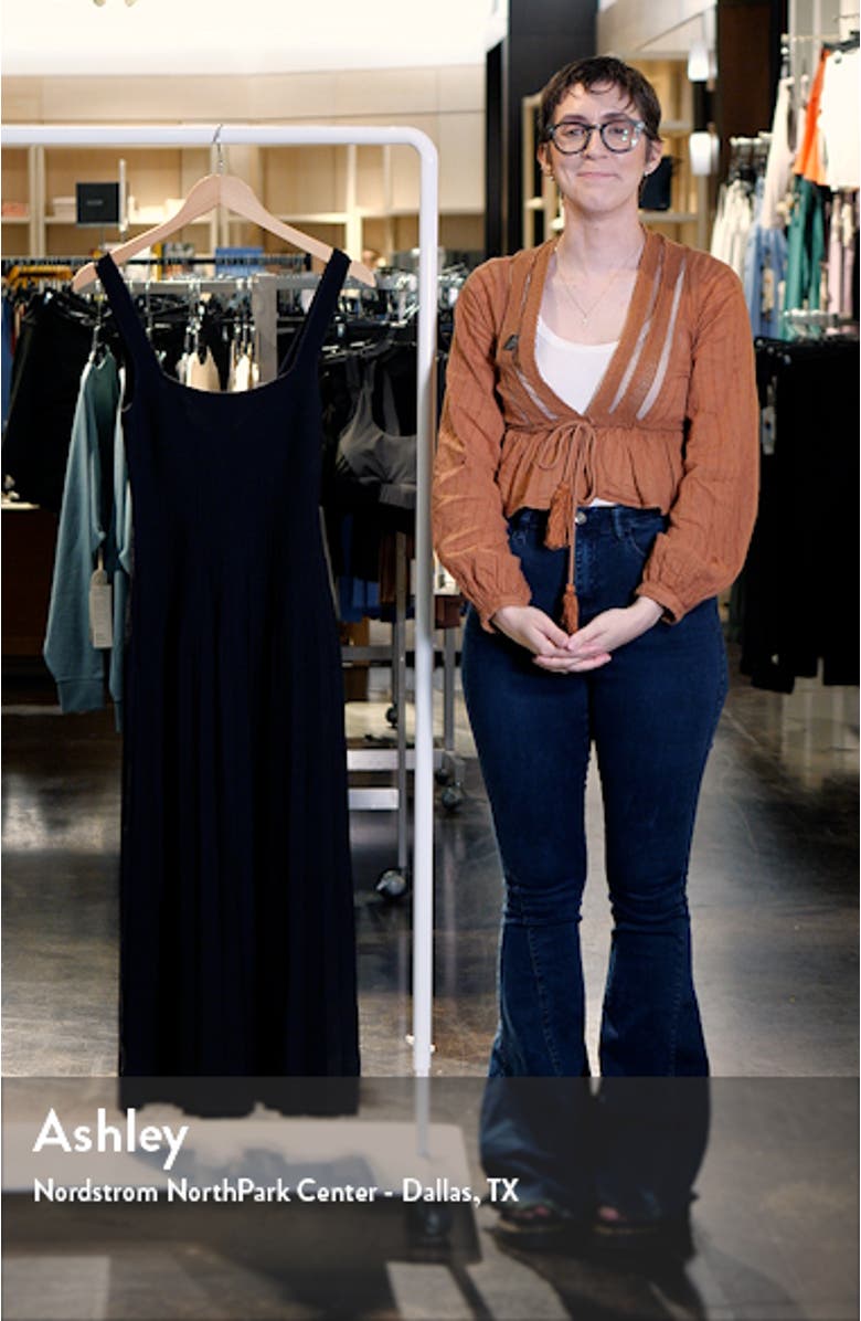 Ellison Pleated Knit Dress, sales video thumbnail