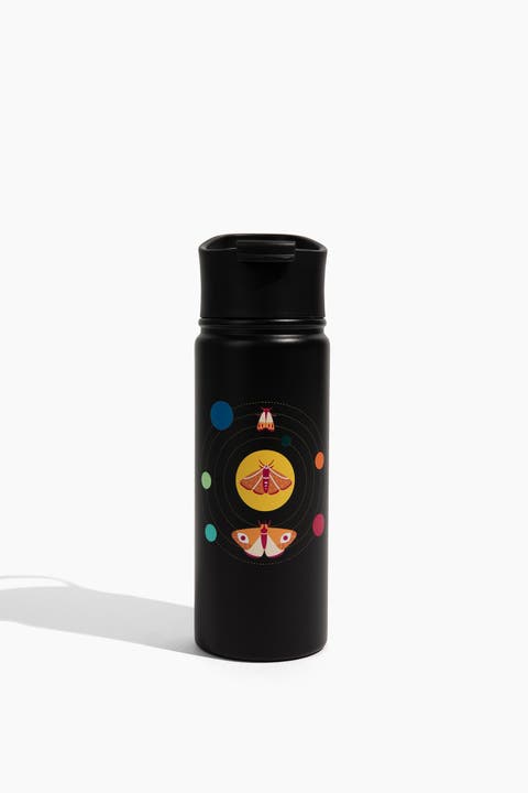 18 OZ Butterfly Galaxy Steel Bottle