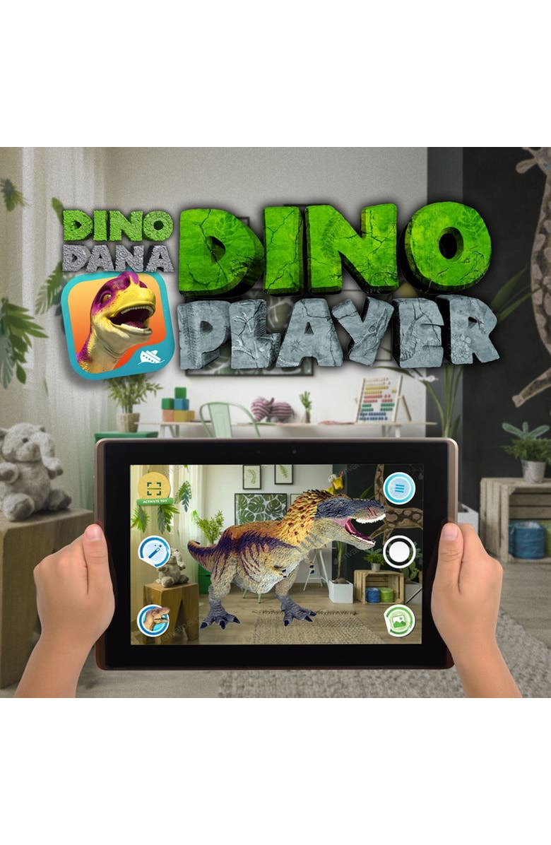 Safari Ltd. Dino Dana Spinosaurus Baby with Egg Kids Toy Figure, Alternate, color, NO COLOR