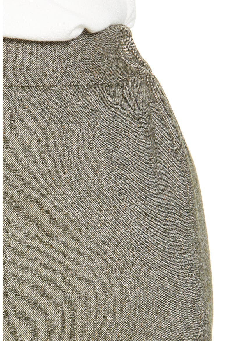Barrow Wool Blend Donegal Tweed Pants, Alternate, color, DARK SEAWEED MULTI
