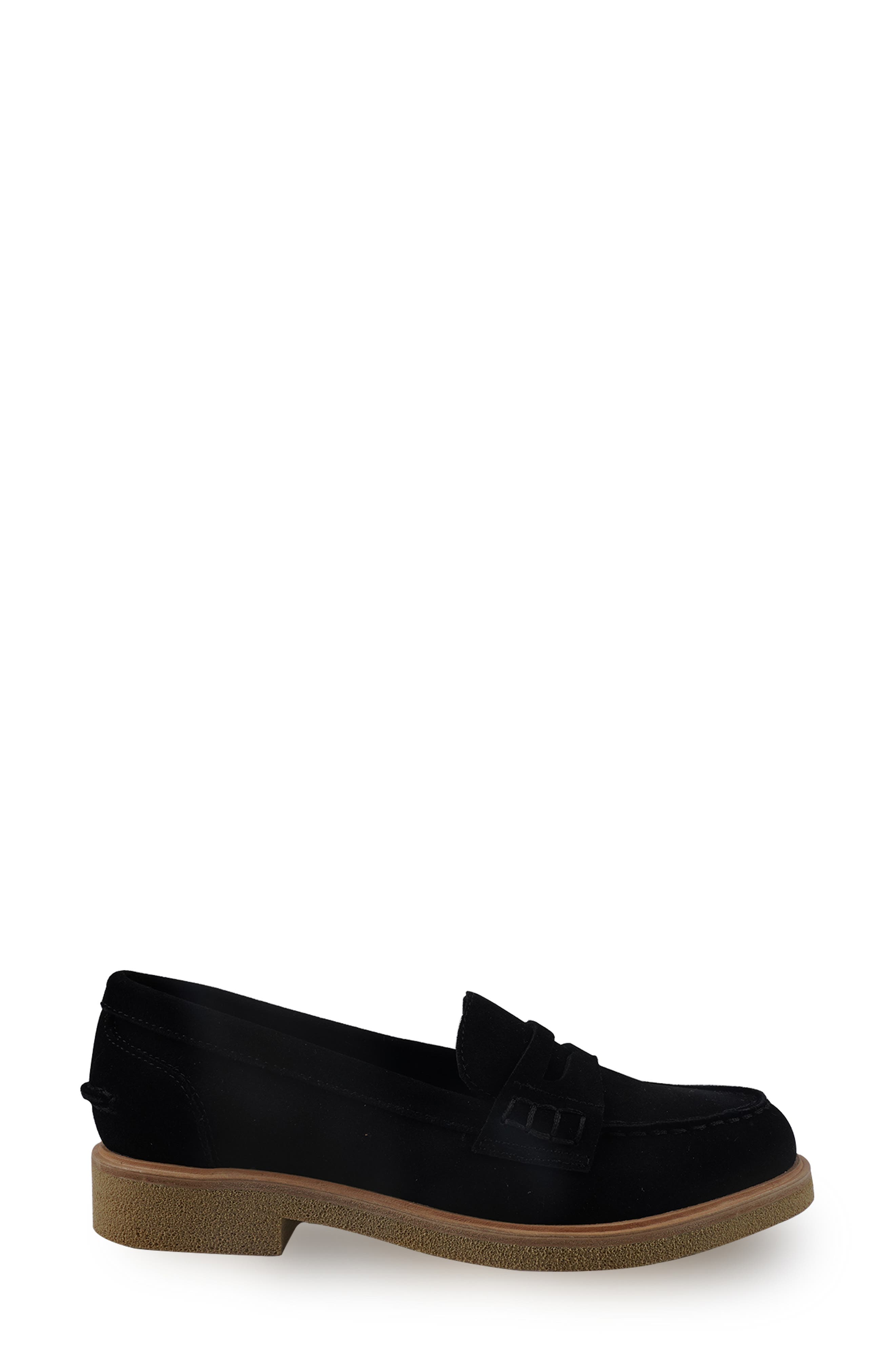 Artisan Crafted By Zigi Peachey Penny Loafer, Alternate, color, Black