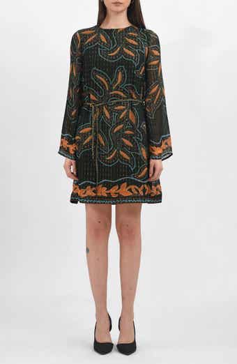 Celina Moon Sia Long Sleeve Minidress