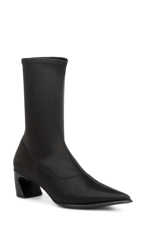 Ilona Pointed Toe Sock Boot