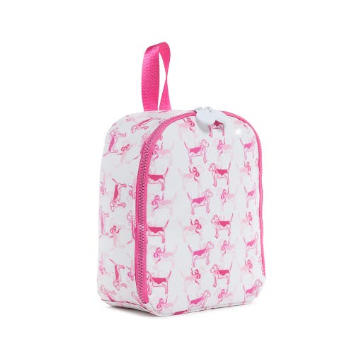 Trvl Design Puppy Love Insulated Lunch Bag In Pink