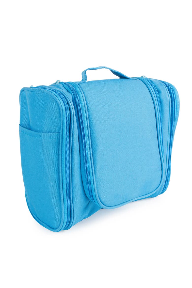 Toiletry Bag, Main, color, Blue