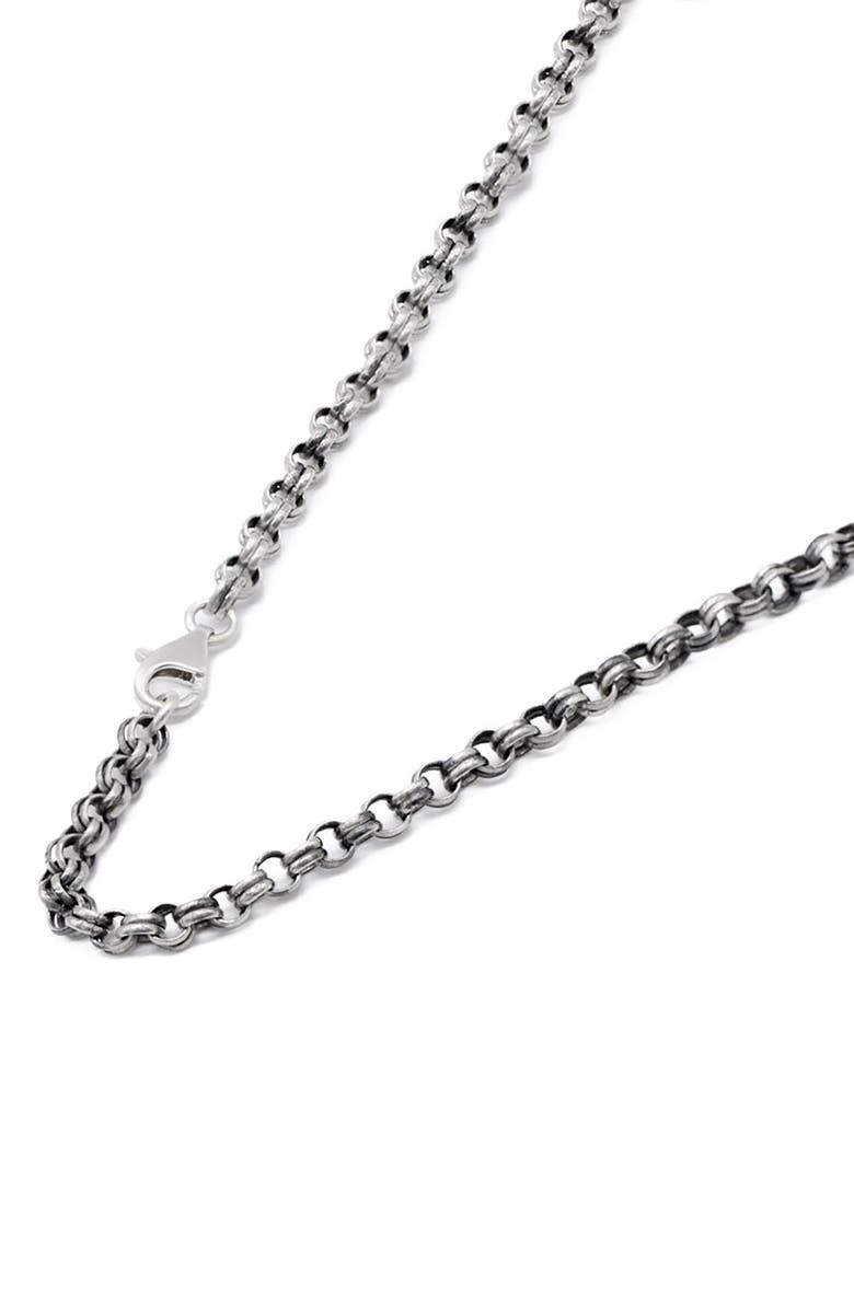 Serge DeNimes Men's Silver Maille Chain Necklace, Alternate, color, 