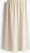 H&M Crinkled Drawstring Skirt