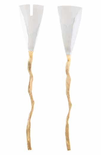 KARMA GIFTS Branch Salad Servers Set