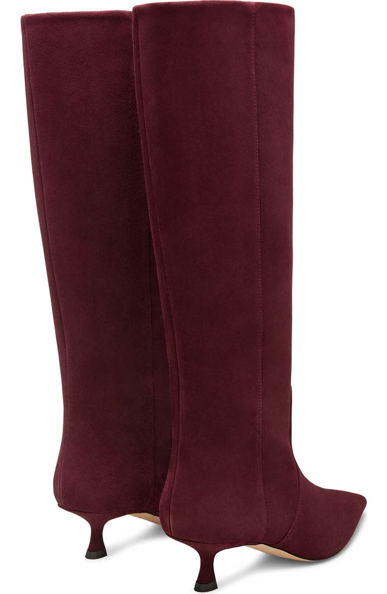 Stuart Weitzman Naomi 50 Boot, Alternate, color, Cabernet Suede
