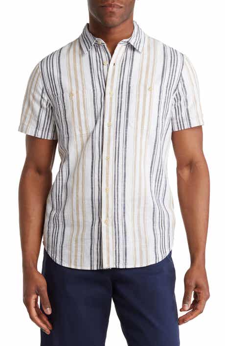 Lucky Brand Mason Short Sleeve Workwear Button-Up Shirt