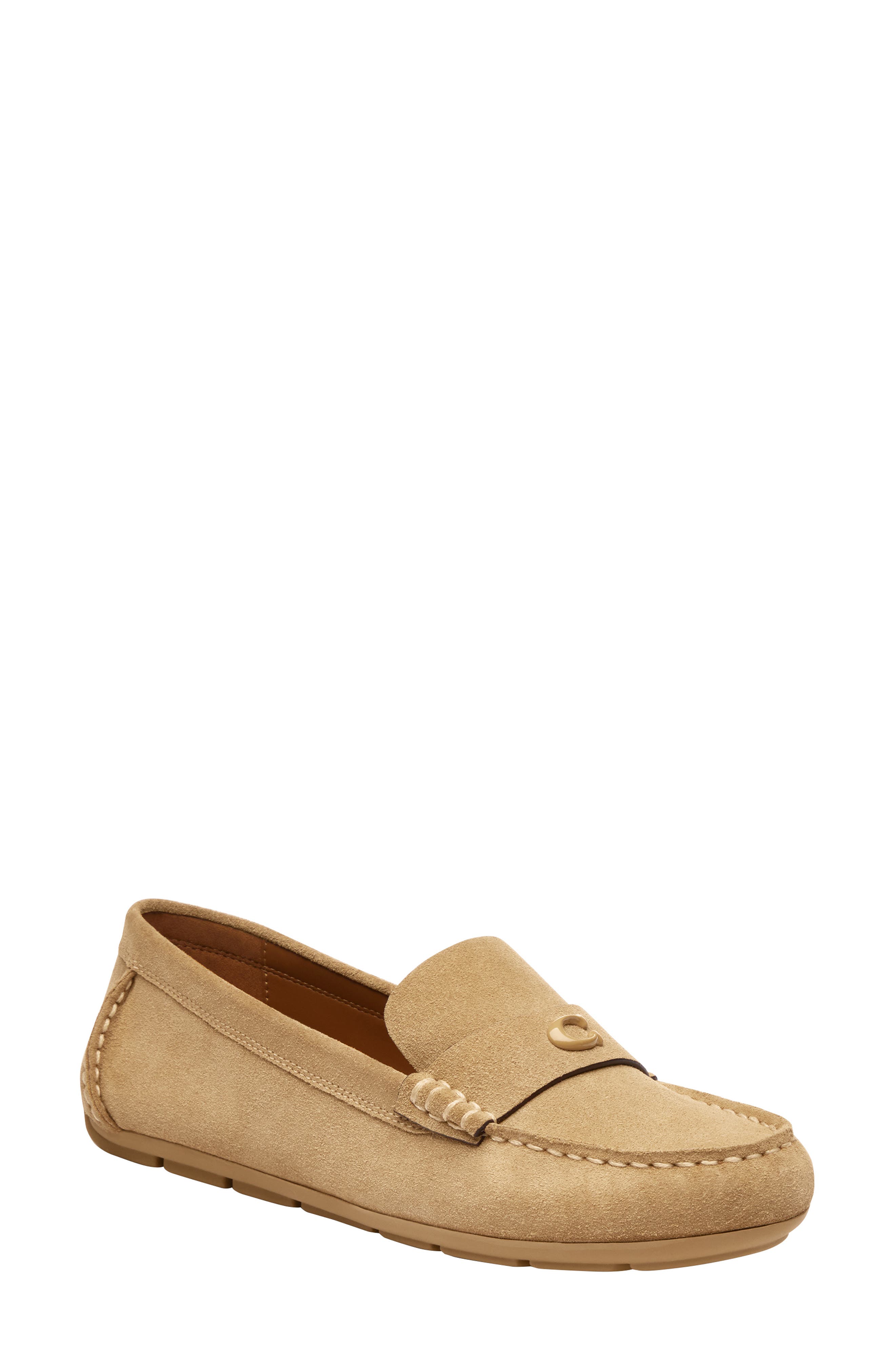 COACH Sculpted C Driving Loafer, Main, color, 