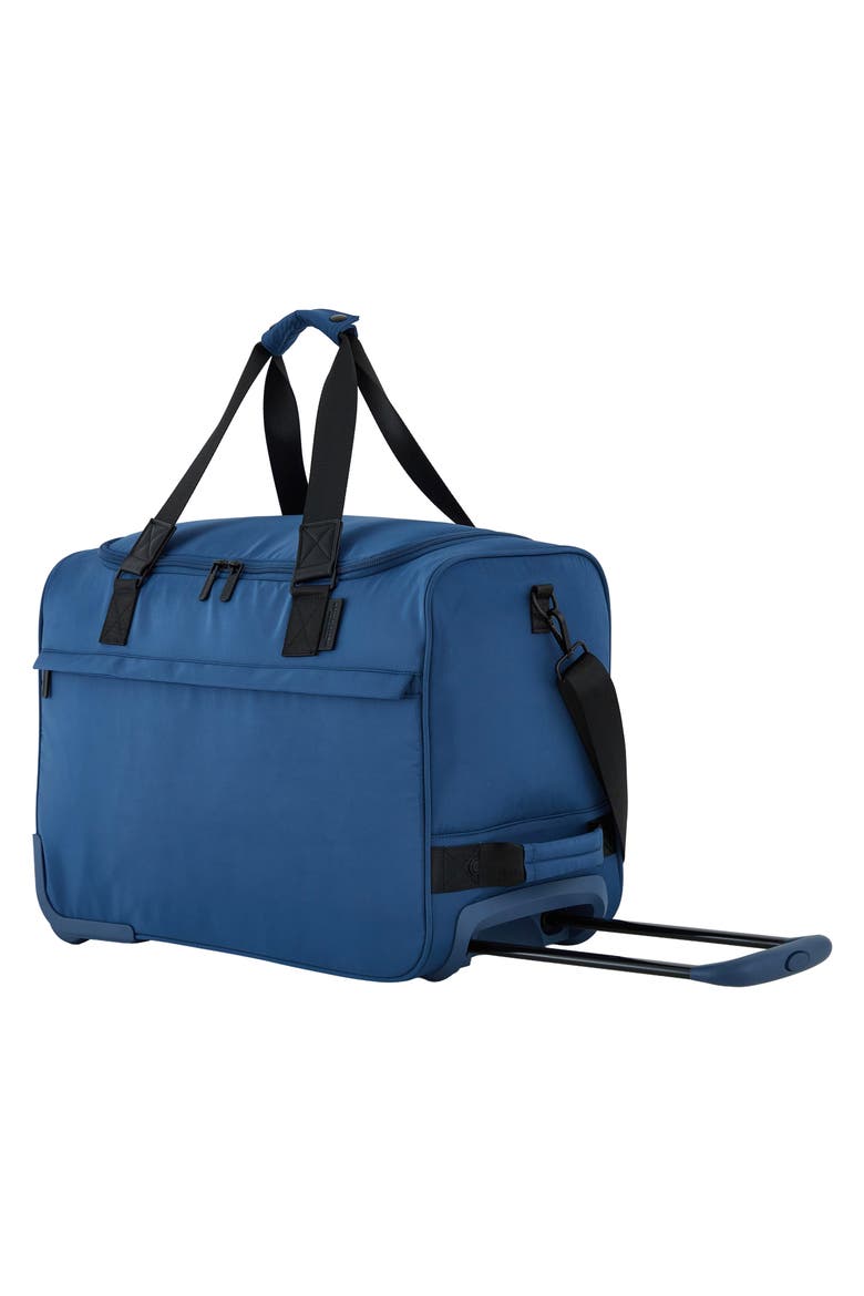 Eindhoven Rolling Weekender Bag, Alternate, color, OCEAN BLUE