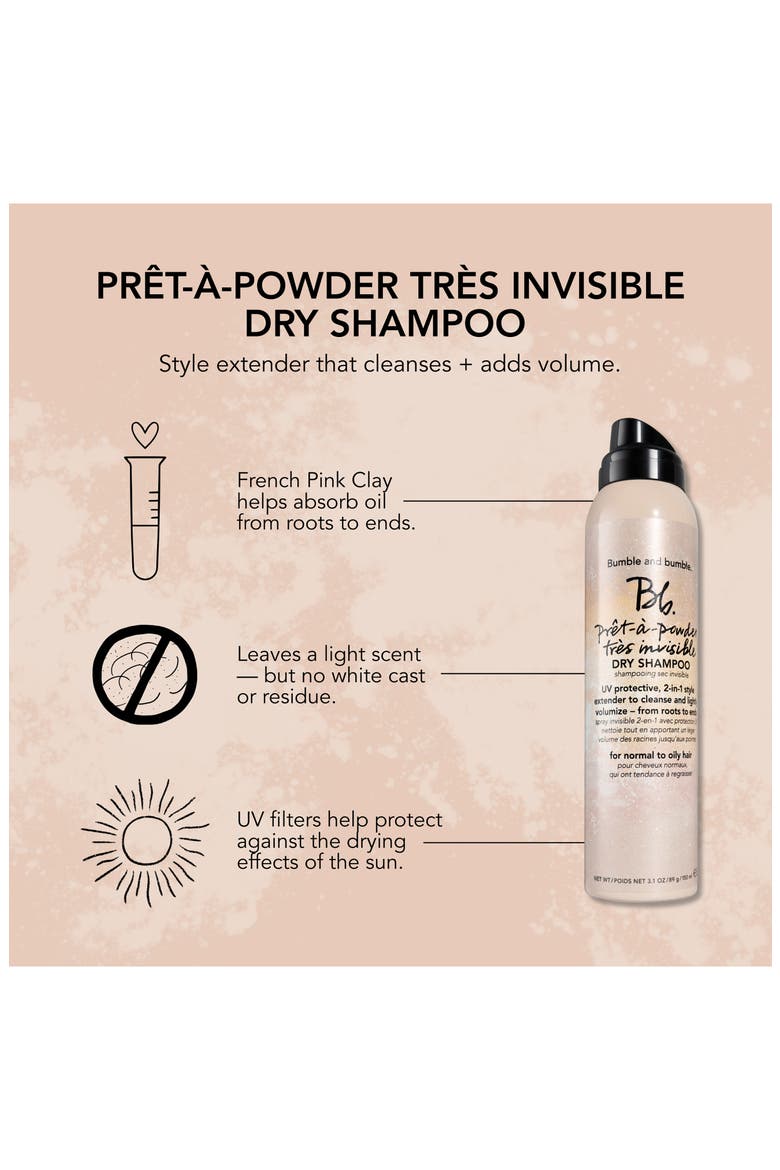 Bumble and bumble Prêt-a-Powder Très Invisible Dry Shampoo, Alternate, color, NO COLOR