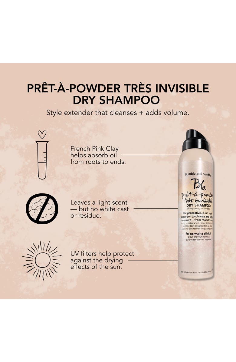 Bumble and bumble. Bumble and bumble Prêt-a-Powder Très Invisible Dry Shampoo, Alternate, color,