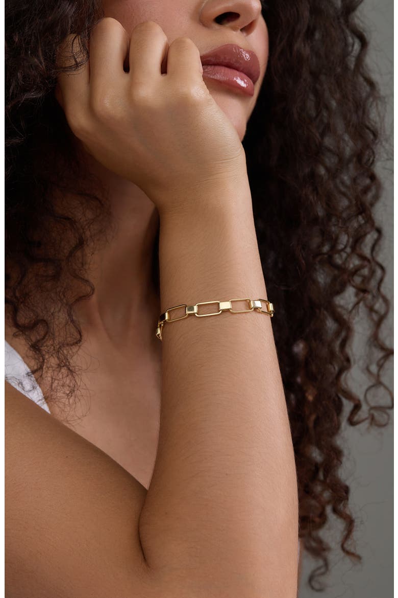 14K Gold Link Chain Bracelet, Alternate, color, 14K YELLOW GOLD