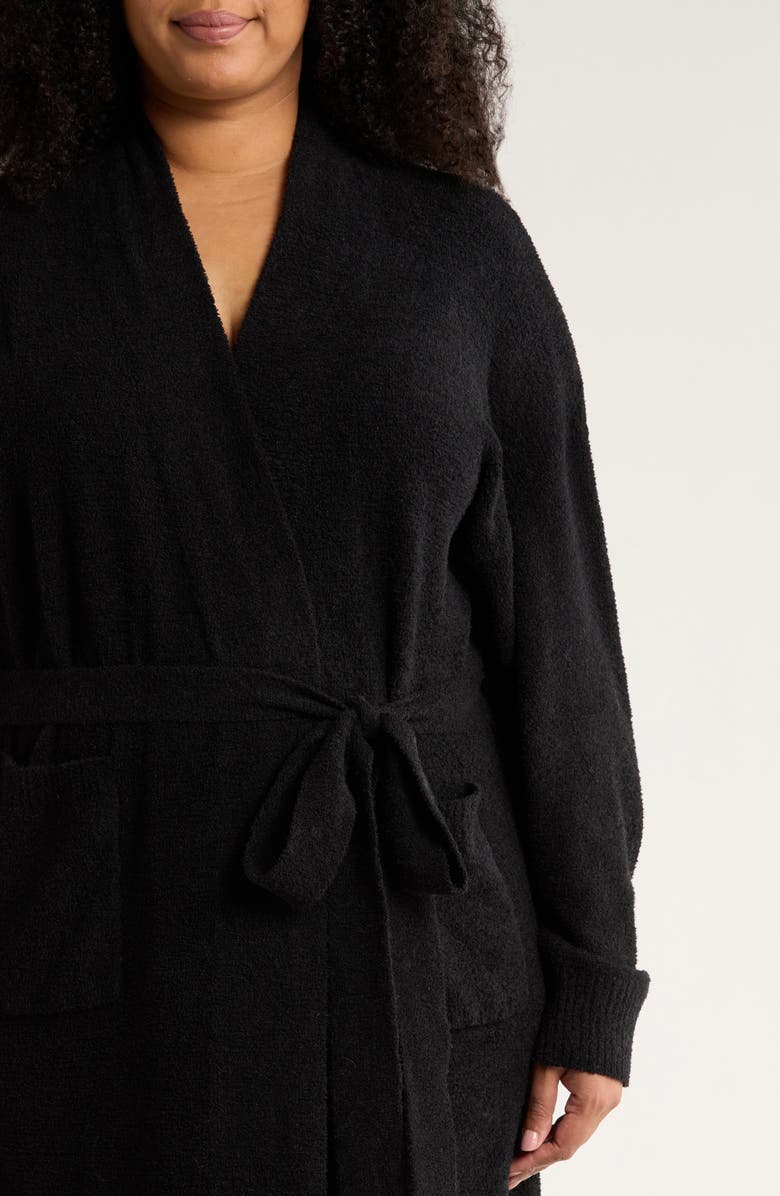 Nordstrom So Soft Robe, Alternate, color, Black
