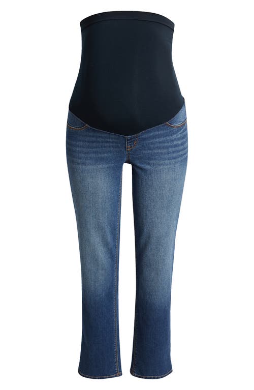 1822 Denim Over The Bump Slim Straight Leg Maternity Jeans In Oaklee