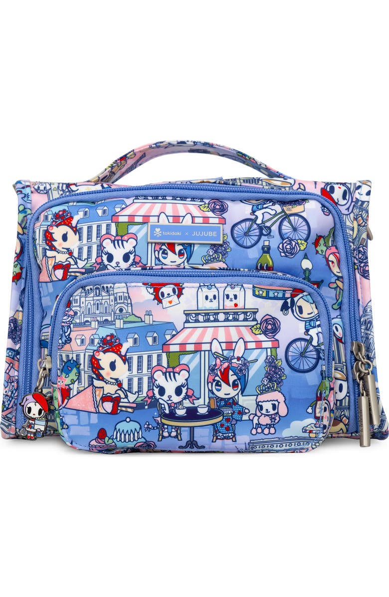 JuJuBe The Bestie Crossbody Diaper Bag, Main, color, Cest La Vie Paris