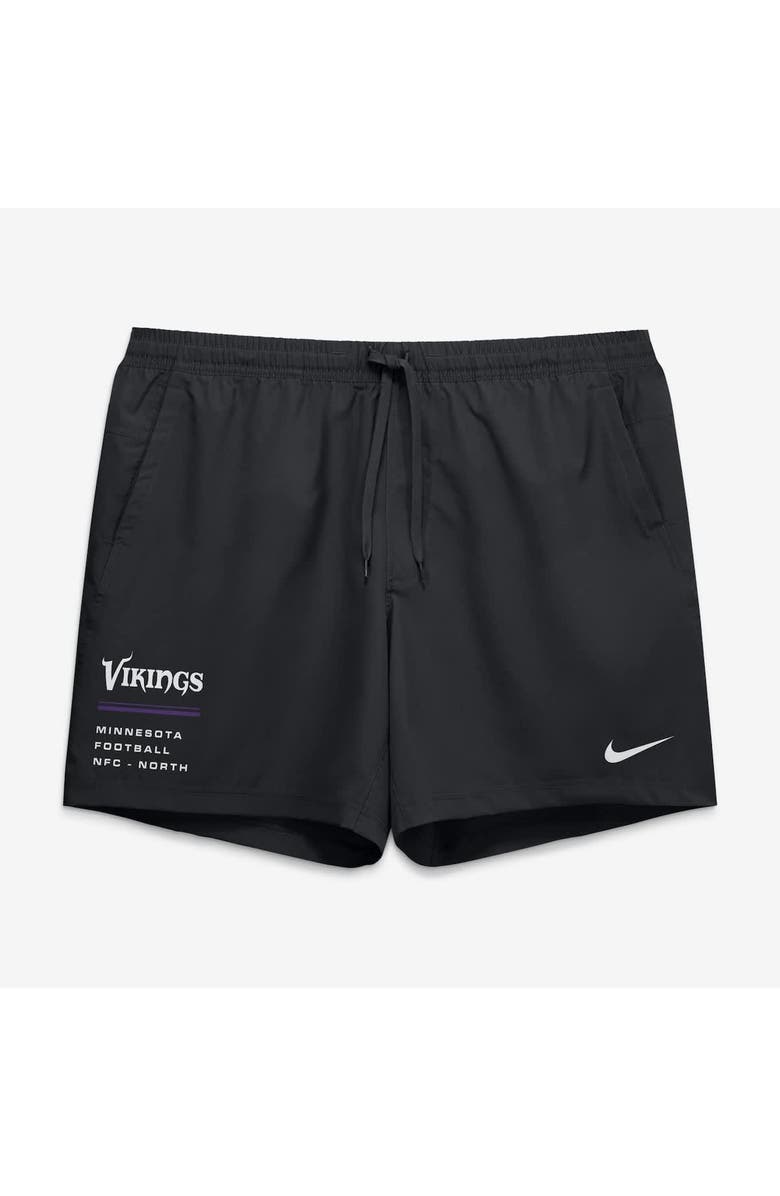Nike Men's Nike Black Minnesota Vikings Form Dri-FIT Shorts, Alternate, color, Black
