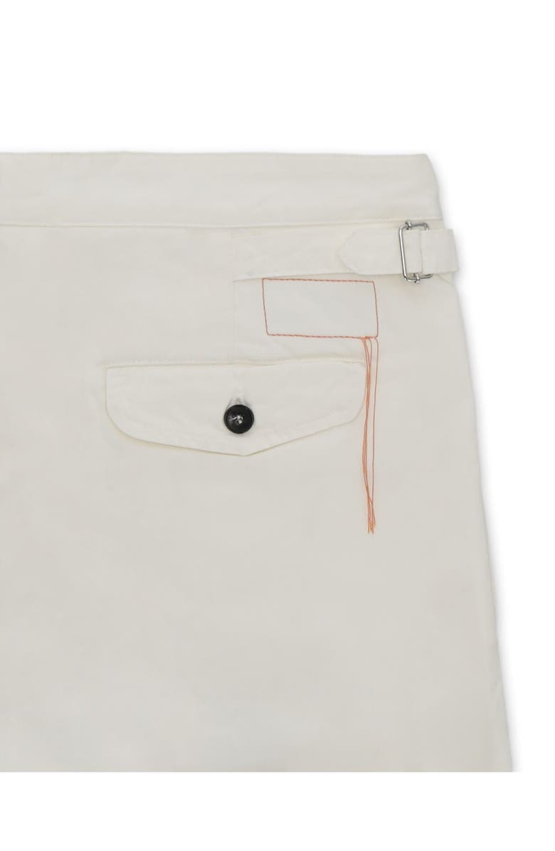 Fortela Oklahoma Cotton Pleated Trousers, Alternate, color, White