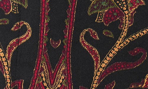 Ralph Lauren Lauren  Paisley Cotton Blend Pajamas In Brown