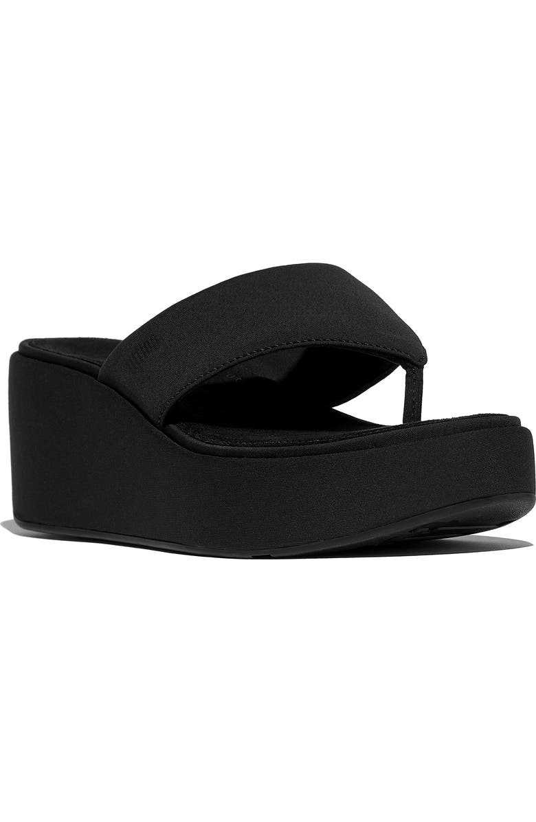 FitFlop Platfforms Wedge Toe Post, Main, color,