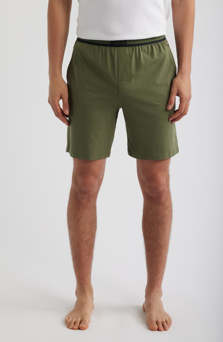 BOSS 365 Track Jacket & Shorts Set, Alternate, color, Open Green