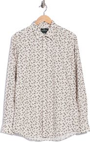 Rodd & Gunn Billhook Peak Printed Long Sleeve Button-Down Shirt
